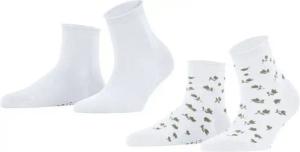 Esprit Socken Mini Flower 2-Pack (2-Paar) aus Biobaumwolle