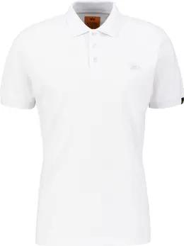 Alpha Industries  T-Shirts & Poloshirts X-Fit Polo - white