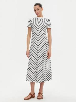 Tommy Hilfiger Kleid für den Alltag WW0WW44547 Weiß Regular Fit