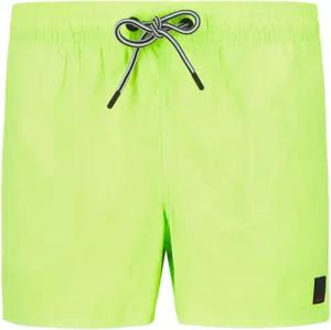 FIRE + ICE Herren Badeshorts grün Mikrofaser unifarben