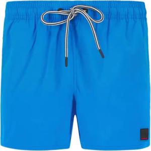 FIRE + ICE Herren Badeshorts blau Mikrofaser unifarben