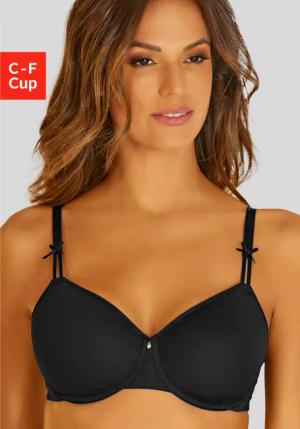 LASCANA Minimizer-BH Damen schwarz Gr.105E