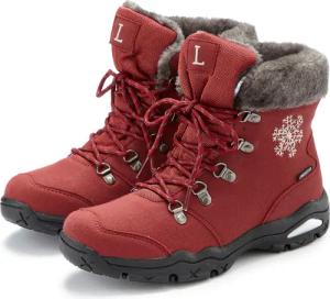 LASCANA Winterstiefelette Damen dunkelrot Gr.38