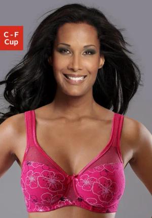NUANCE Minimizer-BH Damen beere-bedruckt Gr.95F