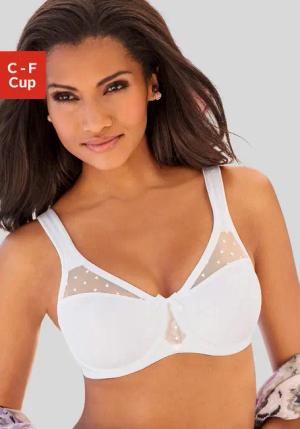NUANCE Minimizer-BH Damen uni-weiß Gr.90E