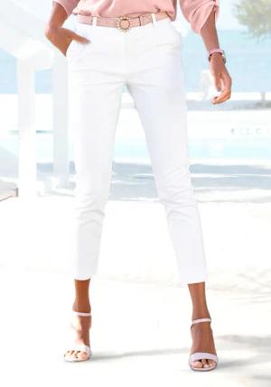 LASCANA Chinohose Damen creme Gr.46