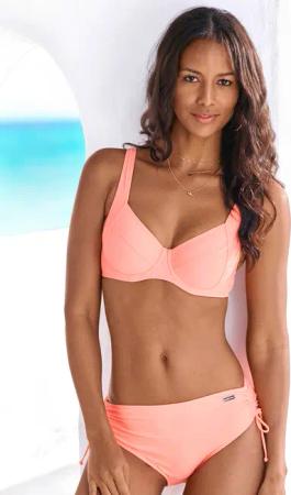LASCANA Bügel-Bikini Damen lachs Gr.36 Cup B