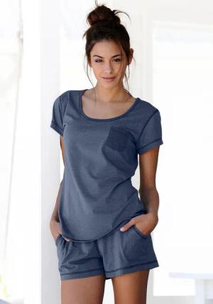 ARIZONA Damen Shorty jeans-meliert Gr.48/50