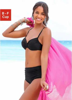 LASCANA Bügel-Bikini Damen schwarz Gr.38 Cup B