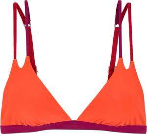 S.OLIVER Triangel-Bikini-Top Damen orange-berry Gr.40 Cup C/D