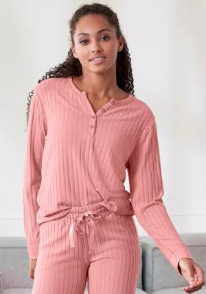 S.OLIVER Langarmshirt Damen pink Gr.36/38