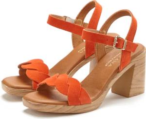 LASCANA Riemchensandalette Damen orange Gr.39