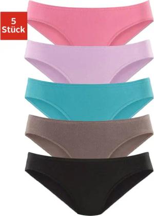 PETITE FLEUR Bikinislip Damen pink, türkis, lila, taupe, schwarz Gr.36/38
