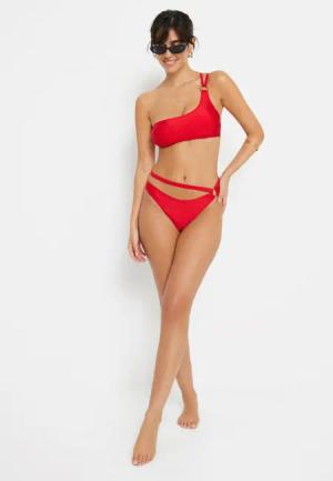 LSCN BY LASCANA Bikini-Hose Damen rot Gr.40