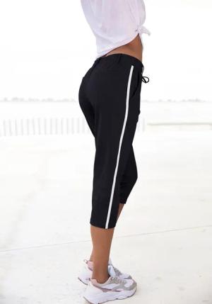 LASCANA Caprihose Damen schwarz Gr.34