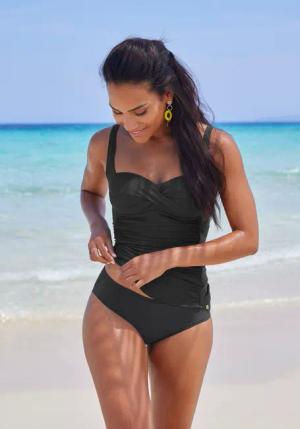 LASCANA Bikini-Hose Damen schwarz Gr.38