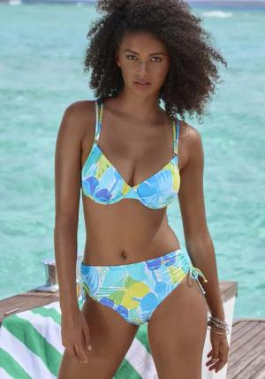SUNSEEKER Bikini-Hose Damen blau-grün Gr.40