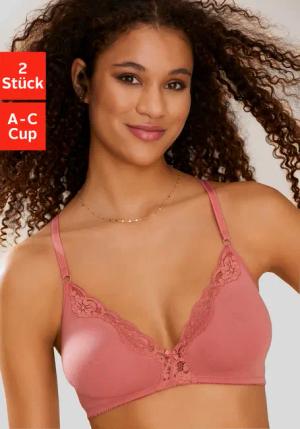 PETITE FLEUR Bralette-BH Damen puder+terra Gr.70B