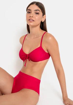 LSCN BY LASCANA Bügel-Bikini-Top Damen beere Gr.42 Cup E