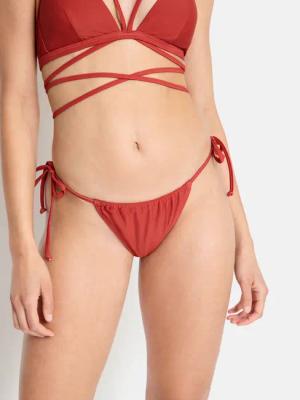 LSCN BY LASCANA Bikini-Hose Damen rostrot Gr.44