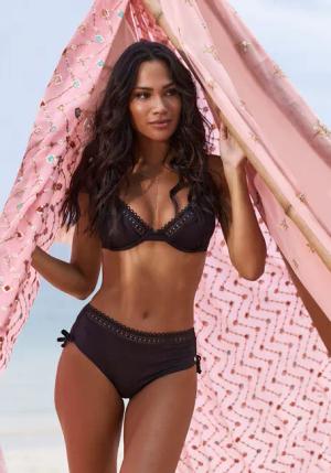 S.OLIVER Bügel-Bikini-Top Damen schwarz Gr.40 Cup B