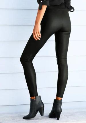 LASCANA Thermoleggings Damen schwarz Gr.38