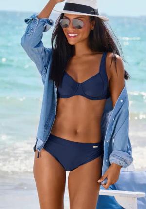 LASCANA Bügel-Bikini Damen marine Gr.44 Cup D