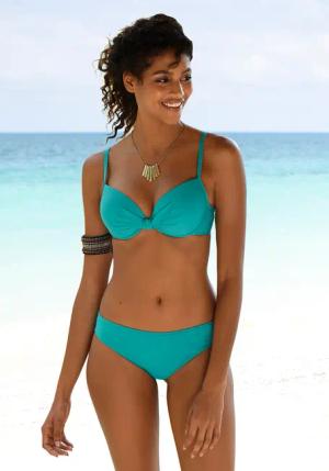 S.OLIVER Bikini-Hose Damen türkis Gr.40