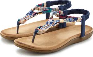 LASCANA Zehentrenner Damen blau Gr.37