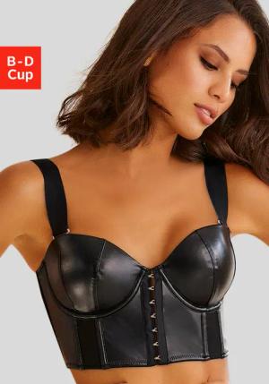 PETITE FLEUR GOLD Corsage Damen schwarz Gr.80 Cup C