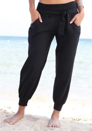 BUFFALO Strandhose Damen schwarz Gr.38
