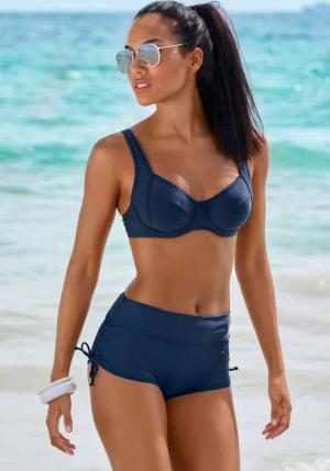 LASCANA Bikini-Hotpants Damen marine Gr.40