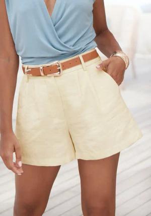 LASCANA Webshorts Damen creme Gr.42