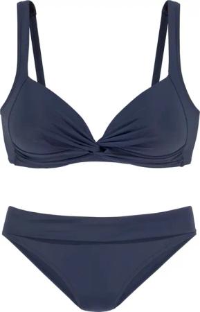 LASCANA Triangel-Bikini Damen marine Gr.36 Cup A