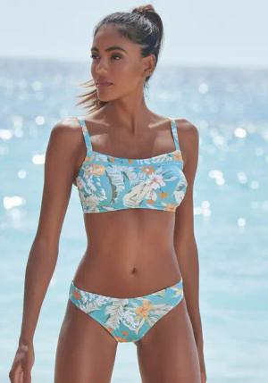 SUNSEEKER Bikini-Hose Damen aquablau-bedruckt Gr.40