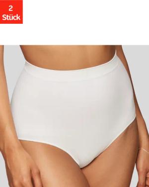 PETITE FLEUR Shapingslip Damen 2xweiß Gr.M (40/42)