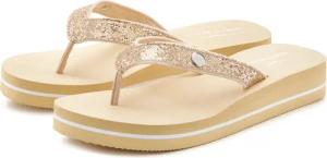 VENICE BEACH Badezehentrenner Damen goldfarben Gr.44