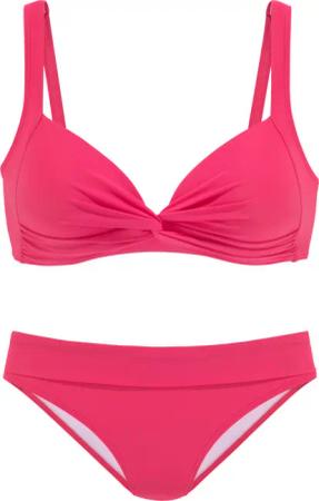 LASCANA Triangel-Bikini Damen rot Gr.40 Cup A
