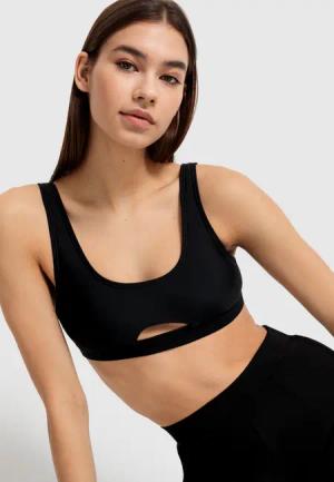 LSCN BY LASCANA Bustier-Bikini-Top Damen schwarz Gr.32 Cup A/B