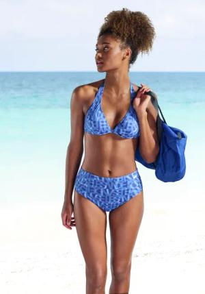 ELBSAND Bikini-Hose Damen blau Gr.44