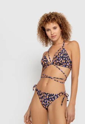 LSCN BY LASCANA Bikini-Hose Damen schwarz bedruckt Gr.44