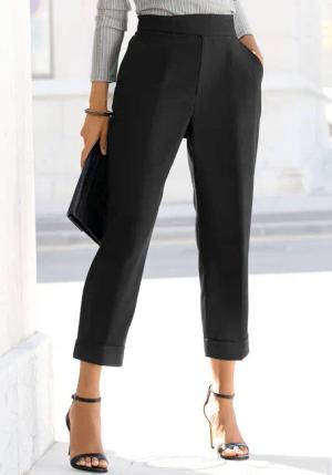 LASCANA Schlupfhose Damen schwarz Gr.38