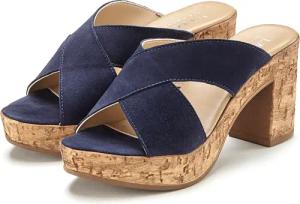 LASCANA Pantolette Damen blau Gr.42