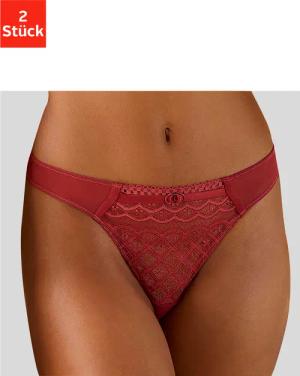 PETITE FLEUR String Damen haselnuss+puder Gr.44/46