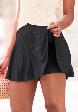 LASCANA Hosenrock Damen schwarz Gr.44