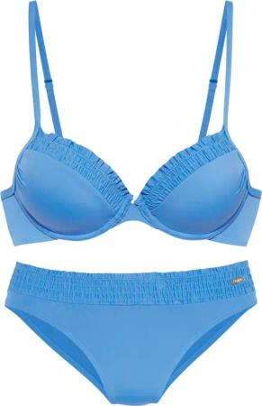 BUFFALO Bügel-Bikini Damen jeansblau Gr.40 Cup B