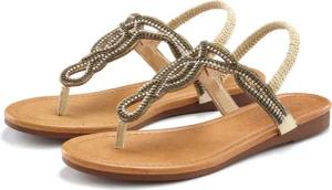 LASCANA Zehentrenner Damen beige Gr.38