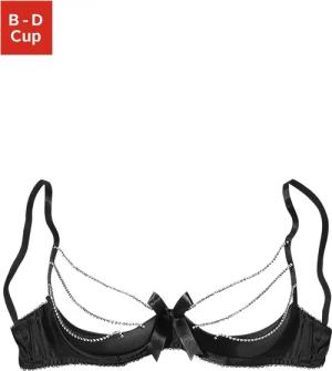 PETITE FLEUR GOLD Büstenhebe Damen schwarz Gr.90B