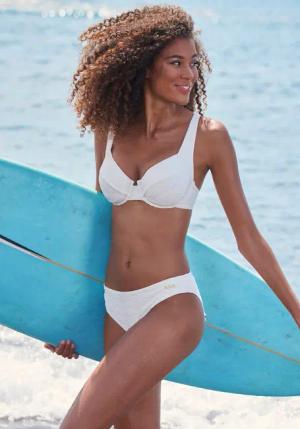SUNSEEKER Bügel-Bikini-Top Damen weiß Gr.38 Cup E