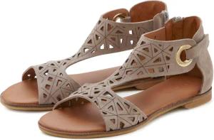 LASCANA Sandale Damen taupe Gr.38